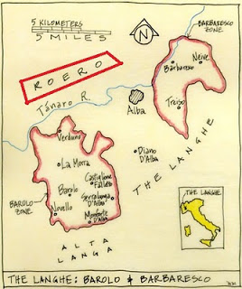 Roero Map - Discovering Roero